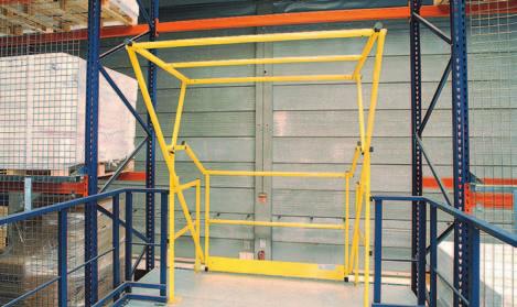Up and over pallet gate This is the best system for creating a product loading and