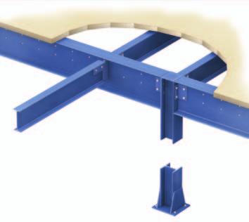 GL 2000 System This is ideal for large spans and medium to heavy loads.