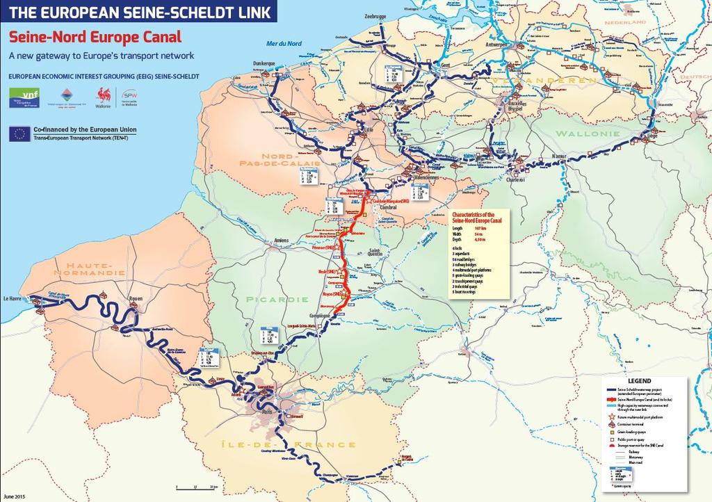 Seine-Scheldt: multimodal gateway in Europe 3 industrial