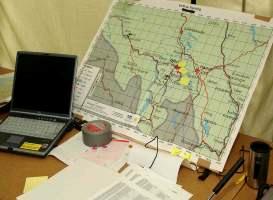 MapAction on-site mapping services during