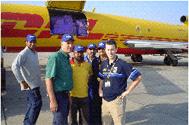Partnerships Private Sector & Bilateral On-site DHL airport