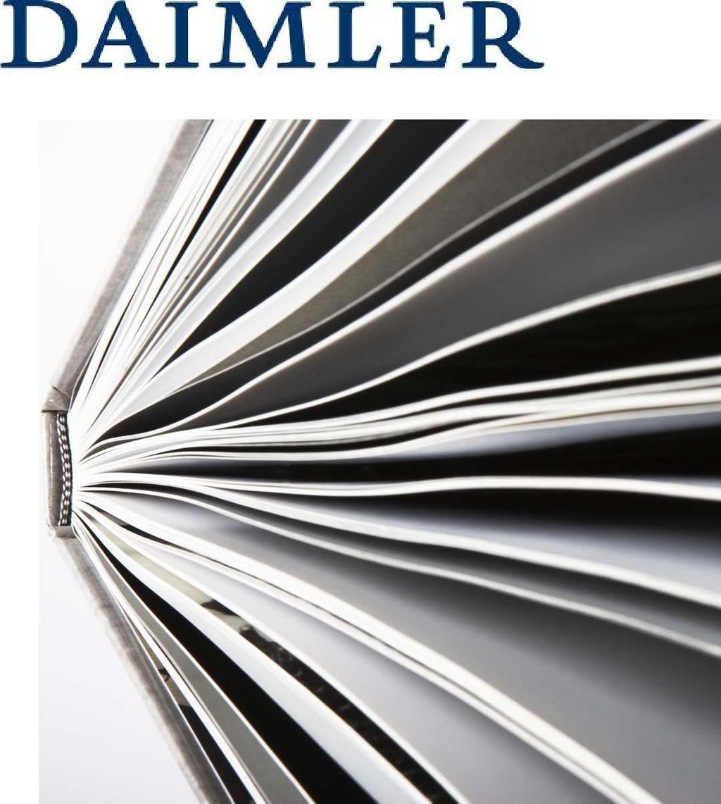 A Supplier s Guide to successful business at Daimler Trucks