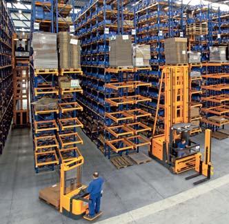 Complete solutions for complete internal logistics. Customer Service, Racking Systems, Warehouse Planning, Rental/Financial Services.
