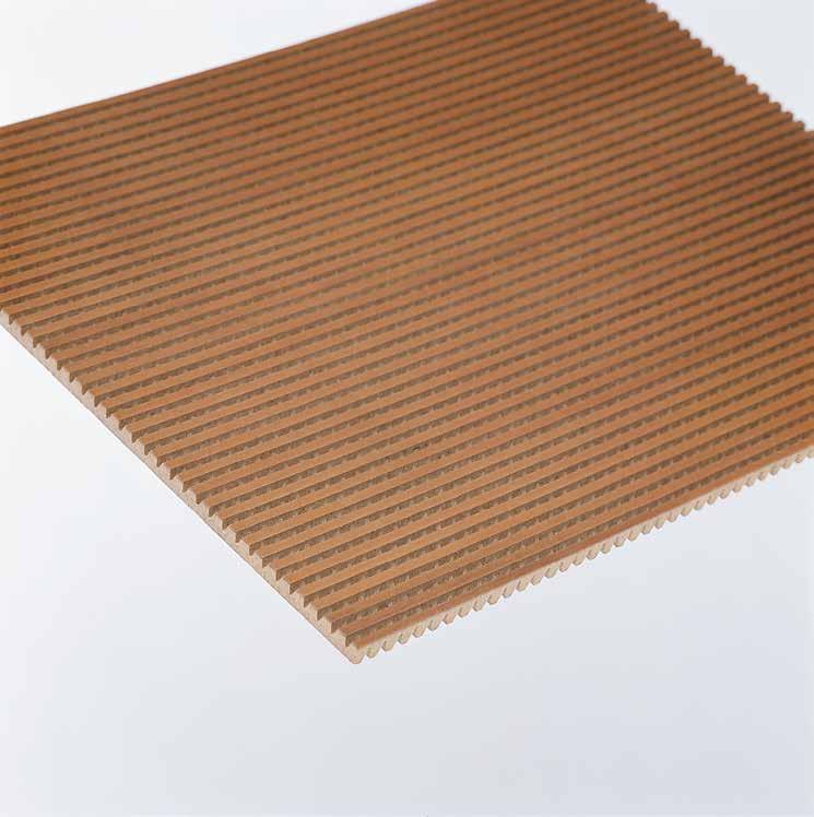 Quadrillo s acoustical absorption is achieved through unique perforations combined with an acoustical core.