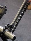 Hoist Chain Industry: Material Handling Equipment Application: Used on the mast of lift trucks to elevate and lower the fork carriage