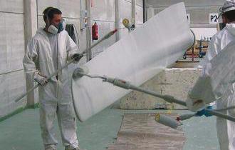 PEHAPOL 2-C Edge protector is also recommended as repair material for rotor blades on site.