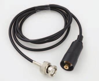 UNIVERSAL CABLES FOR ph ELECTRODES - 1 m Cable with BNC connector Coax 53 662-1410 Cable with DIN connector Coax 54 662-1411 Cable with EE connector