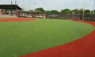 Our Poured and Turf systems are used for both infield and outfield areas because they provide a