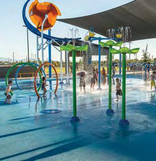 WATERPLAY SURFACING A breakthrough, high-performance solution for outdoor & indoor water parks, splash pads and pool surrounds.