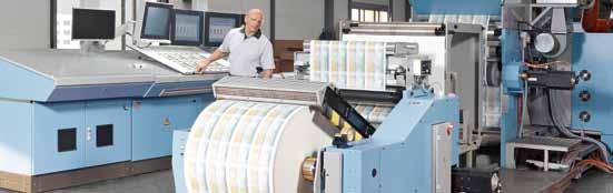 6 7 More flexible printing and converting with minimized format change times As a printer, you are processing ever smaller batch sizes under even greater time pressure.