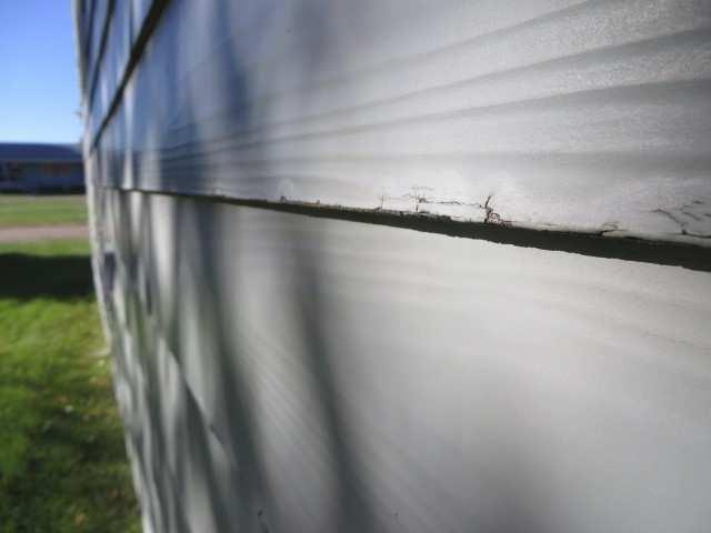 12 of 46 Exterior Wall Covering Type: Other Problems Paint is peeling off of