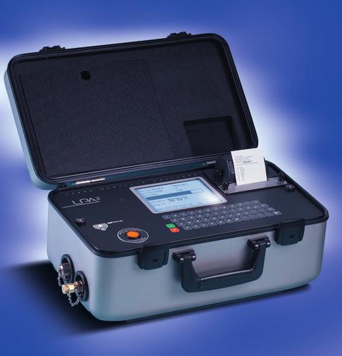 SERIES 30 PARTICLE COUNTER Twin Laser System. A unique high accuracy, fully portable product. For users of hydraulic, lubrication and transmission systems.