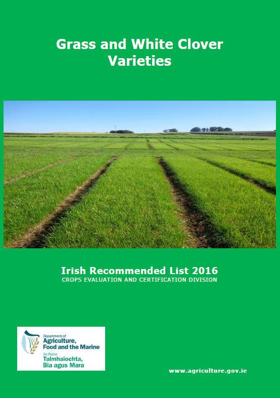 Recommended List 2016 Published in February 2016 http://www.agriculture.gov.