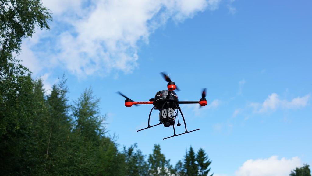The war against bark beetle Scan a forest area using drones equipped with a special camera to build a digital model Use intelligent analytics to
