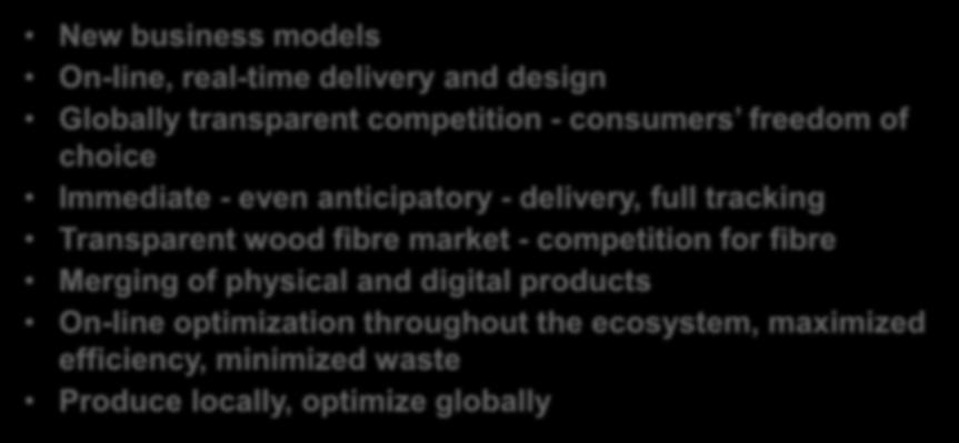 Merging of physical and digital products On-line optimization