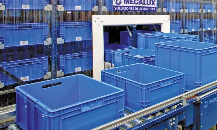 Uses Euroboxes The For optimal ideal system performance high-density of automated storage warehouses handling light loads.
