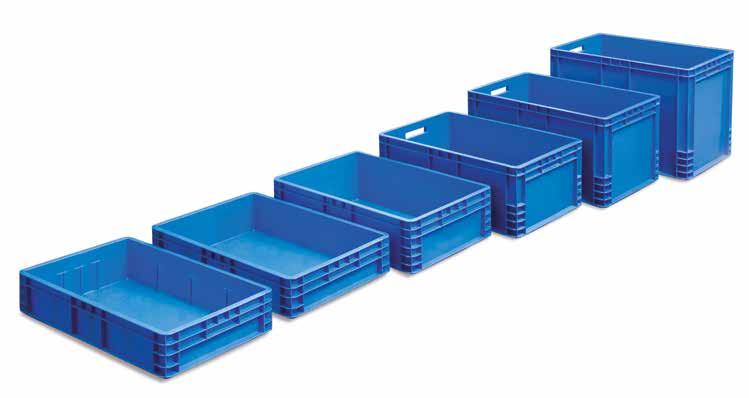 For example, they are great for manual or automated vertical warehouses, box transport systems, as well as manual or live picking since they have fewer drawbacks than certain containers.