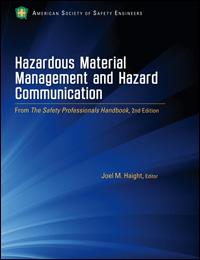 TOP SELLING BOOKS Hazardous Material Management and Hazard Communication Joel M. Haight, Ph.D.