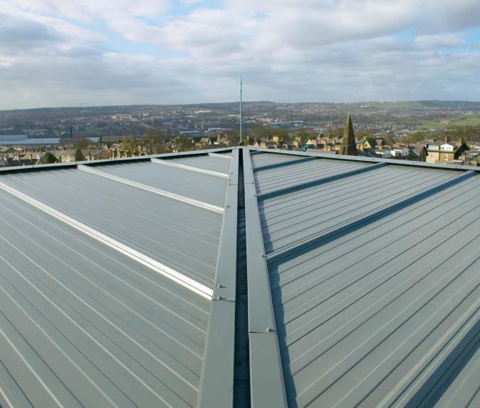 Applications The KS1000 LP is a secret-fix shallow profiled insulated roof panel with raised side joints. This panel is ideal for all applications where the roof pitch after deflection is 1.5 or more.