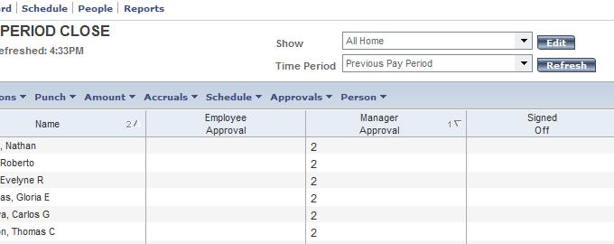 Verifying Timecard Approval 1. From the QUICKFIND screen, click on the MY GENIES tab. 2.