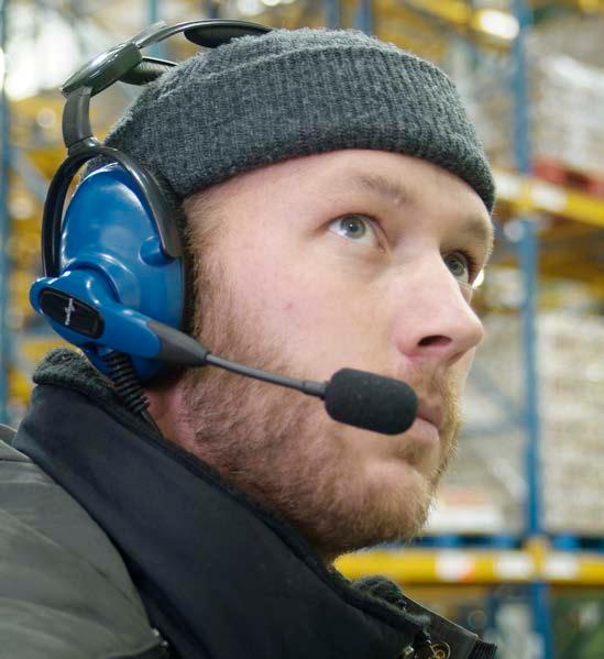 performance gains while offering workers the comfort of Vocollect s leading wired or wireless headsets optimized