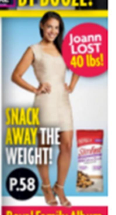 SlimFast in Star Magazine NAD Case #6039 Native ads promoting SlimFast appeared on cover