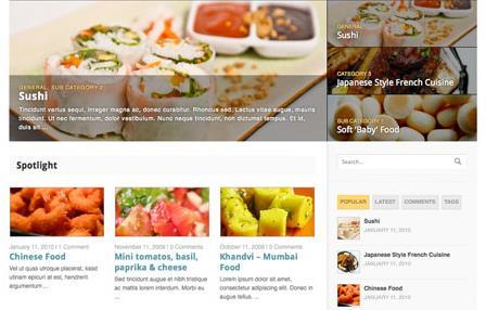Example 4: Widgets You may also like - The same site also features content recommendation widgets that appear to be recommended recipes based on your