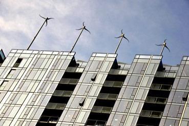 Building-mounted small wind turbines Turbine should not affect structural health of building Impact on occupants and surrounding