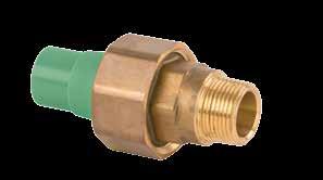 650 20/1 S Shut-off valve body Material: PP-R/brass Colour: Green Standards: EN ISO 15874 Product line: Ø 20 40 Processing: Socket welding