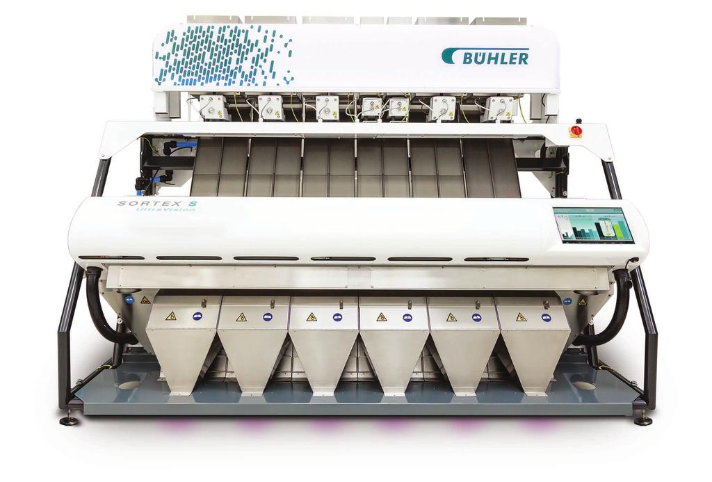 4 SORTEX S UltraVision. A giant leap forward in intelligent optical sorting for rice. SORTEX S UltraVision, the most technologically advanced optical sorter available for rice.