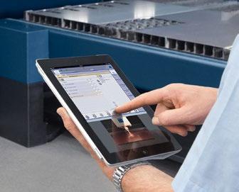 The pragmatic solutions from TRUMPF will support you on your networked manufacturing journey, helping you make your entire process more transparent, more flexible and, first and foremost, more