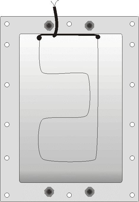 Mounting Frame loop for wear and tear signal holes