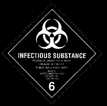 172.432 INFECTIOUS SUBSTANCE label. (a) Except for size and color, the INFECTIOUS SUBSTANCE label must be as follows: (b) In addition to complying with 172.