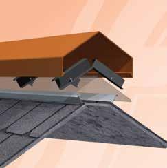 TECHNI-FLO RV Techni-Flo RV (ridge vent) accommodates both standing seam and shingled roof applications, and is engineered to individual job requirements.