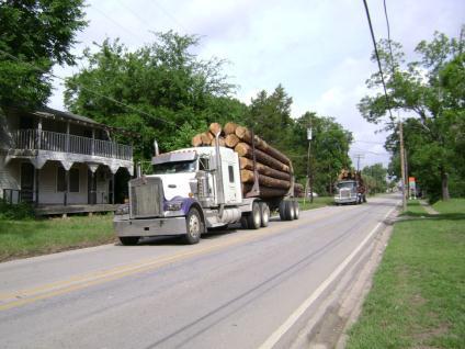 Groveton, TX June 9, 2010 - prior to construction TX DOT Groveton (Lufkin District) 06/08/10 (Tuesday) Rt.