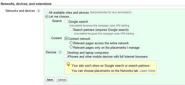 Page 50 Adwords Content Network To help fill in the traffic blanks... I can use the Google Adsense program to my advantage by targeting specific pages in that network of sites. Here's how it works.