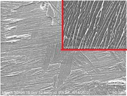 as-received material was ~ 995 C. The as-received Ti-6Al-4V alloy, consisting of α-colony structure within prior β grain with grain boundary α of average thickness ~ 4.2 µm as shown in Fig.