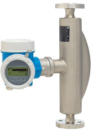 Proline in Chemical Promass F 200 Promass F 200 Genuine loop-powered, robust and proven Coriolis flowmeter Highest measurement performance for liquids and gases