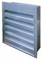 profile in galvanized steel Acoustic louvres The SonaSafe acoustic louvres are made of galvanized or in