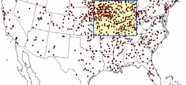 Illinois and Central USA Temperature Changes Differ from