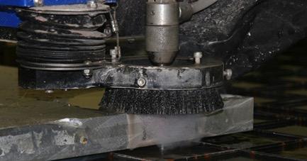 CNC MACHINING Capabilities WATER JET CUTTING We can cut metals or other