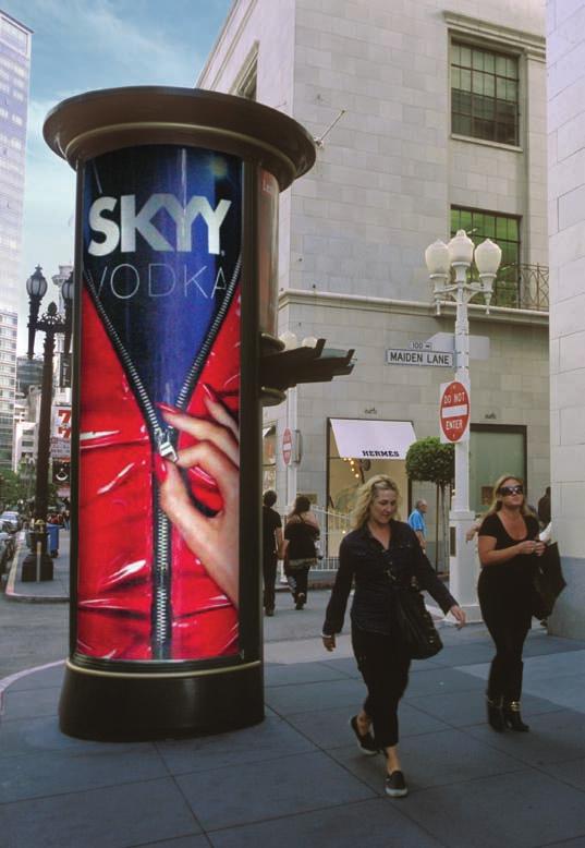 Street Furniture Cityscapes designed to showcase your brand JCDecaux North America reaches millions of Americans every day while they