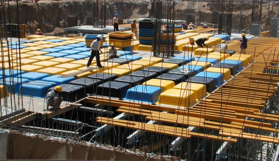 Slab and Beam by L&T formwork 22 Modular, easy to erect and dismantle. Durable, faster construction.