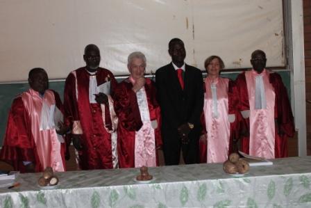 I. Thesis defended The thesis was presented at the University of Ouagadougou January 31 th, 2014. The title of the thesis is: Study of the diversity of taro (Colocasia esculenta (L.