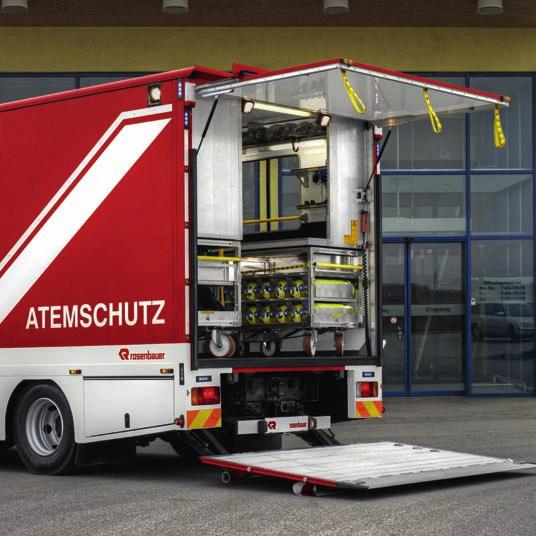 Mobile equipment carriers Rosenbauer Mobile equipment carriers. Individual solutions for every operation.