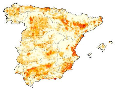 Table 1. Nitrogen balance on soil in Spain for the year 2004 (MAPYA, 2005). Nitrogen inputs tn % kg/ha Nitrogen outputs tn % kg/ha Inorganic fertilizers 1.105.400 48% 29,2 Plant uptake 1.200.000 83% 31,7 Atmospheric deposition 361.