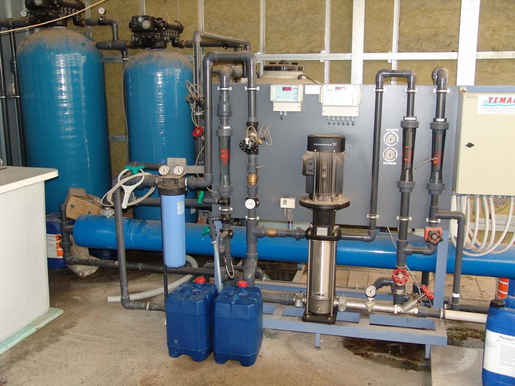 Reverse osmosis system for