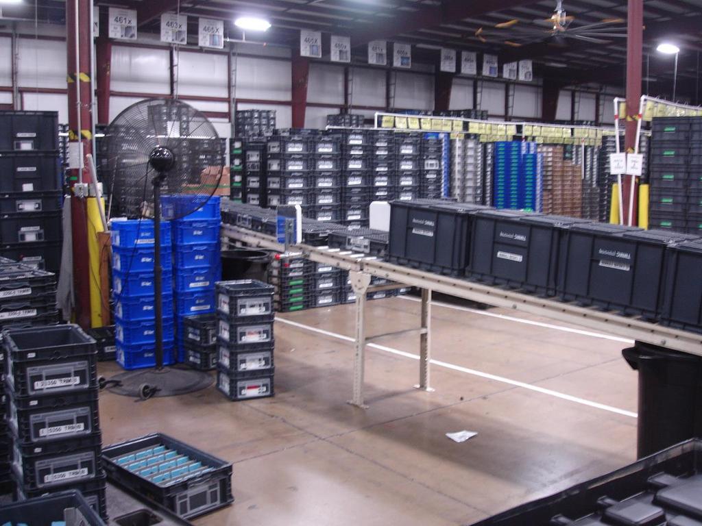 Example Results Automotive Supplier Pre-RFID System 250,000 plastic totes in the original pool 4 customer locations Expendable packaging required when plastic totes not available