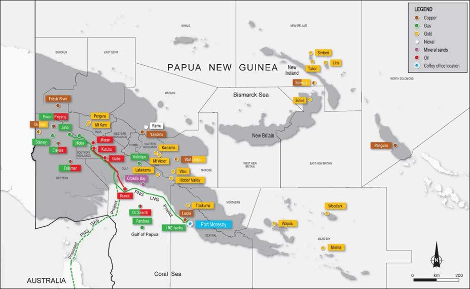 Opportunities for the resource sector in PNG The third and last key theme relates to the opportunity for greater collaboration between all industry players to benefit the resource sector as a whole,