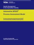 Automotive SPICE 3.0 Blue-Gold Book 2016 VDA QMC WG13 Roadmap Draft AS 3.0 Review Phase AS 3.0 Full draft AS 3.0 distributed for review Comments resolved and changes incorporated Automotive SPICE 3.